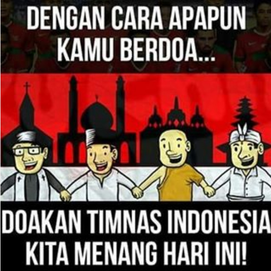 10 Meme dukung perjuangan Timnas Indonesia lawan Vietnam di SEA Games