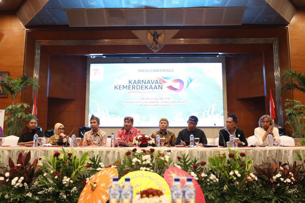 Rayakan HUT RI 72, Bandung tampilkan seni budaya Sunda lewat karnaval