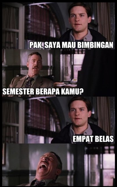 14 Meme 'percakapan Peter Parker' ini ngebanyol abis, awas kesindir