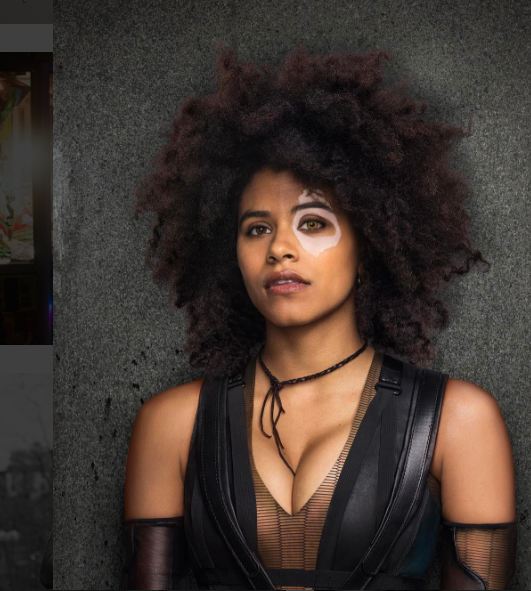 10 Foto Zazie Beetz, bintang asli Deadpool 2 yang pakai stuntwoman Joi