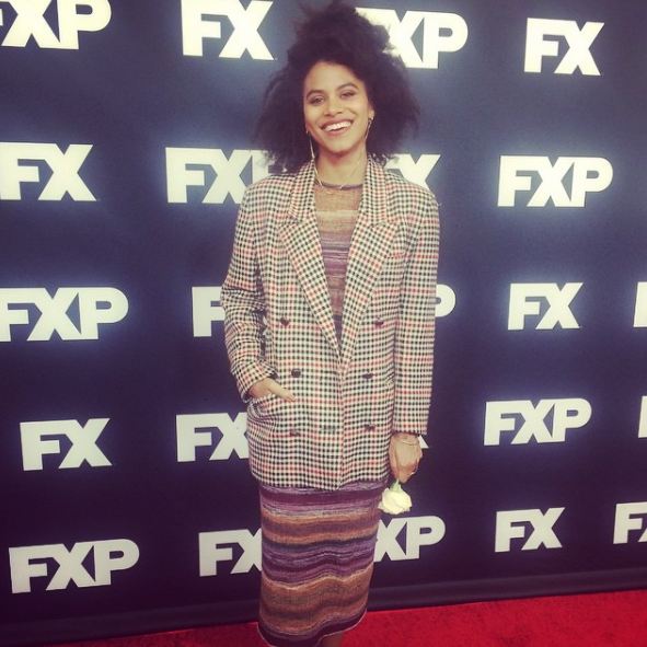 10 Foto Zazie Beetz, bintang asli Deadpool 2 yang pakai stuntwoman Joi