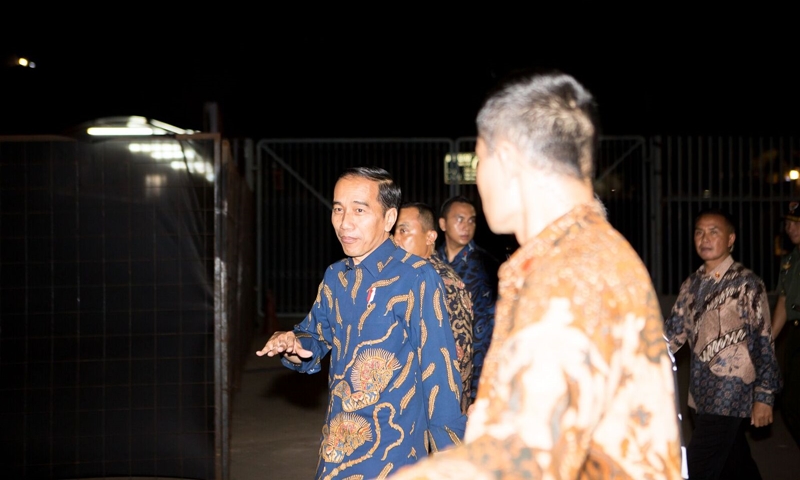 Kisah dibalik kedatangan Jokowi  di acara We The Fest yang bikin kaget
