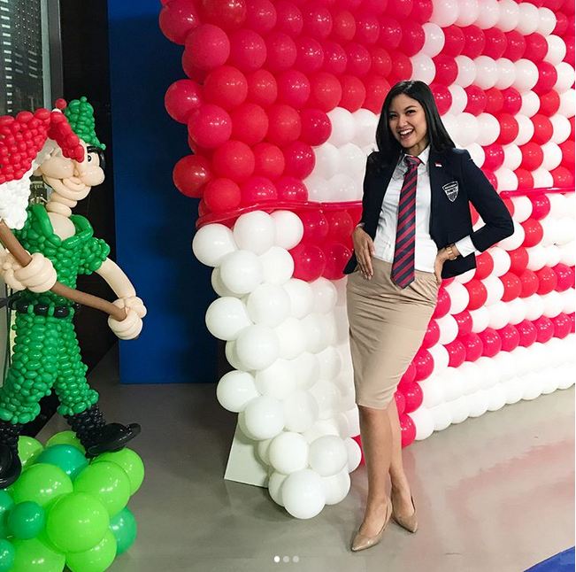 Perut membesar, 10 gaya Zivanna Letisha saat hamil ini tetap stylish