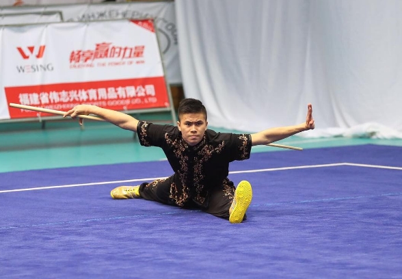 Edgar Marvelo, atlet wushu yang bikin hati cewek berdesir