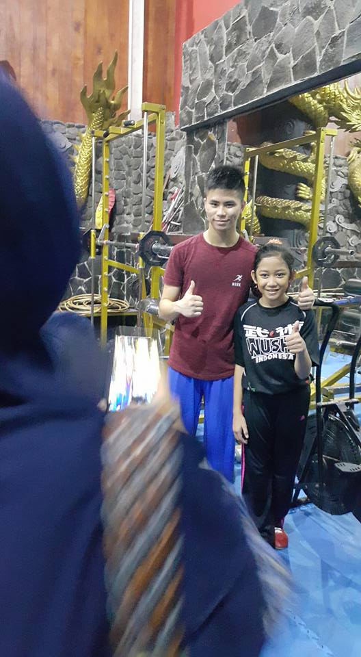 Edgar Marvelo, atlet wushu yang bikin hati cewek berdesir