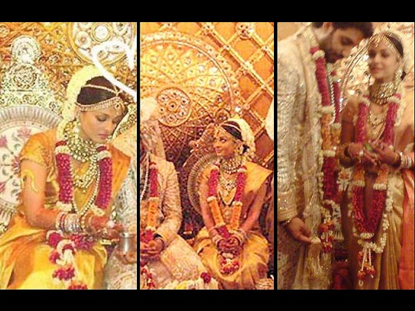 Belum tertandingi, ini 10 foto lawas megahnya pernikahan Aishwarya Rai
