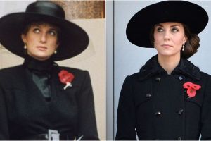 15 Foto ini bukti Putri Diana & Kate Middleton selera fashionnya sama