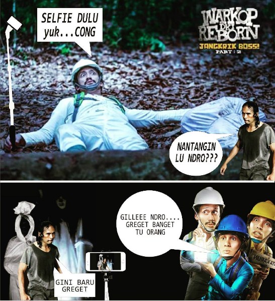 15 Pelesetan adegan film Warkop DKI Reborn bikin ketawa gembira