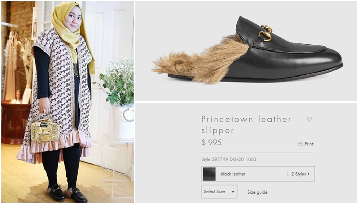 5 Sepatu mewah Anniesa Hasibuan, sepasang bisa untuk biaya umrah