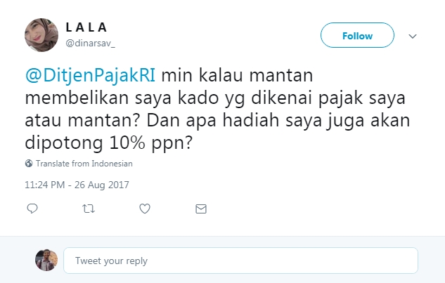 14 Cuitan ngelantur ke Ditjen Pajak ini ngocolnya bikin tawa merekah