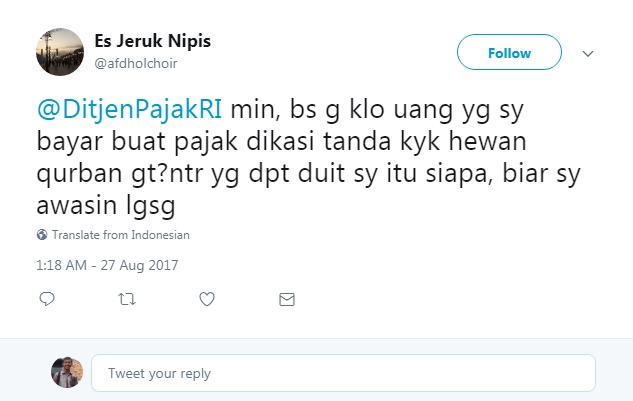 14 Cuitan ngelantur ke Ditjen Pajak ini ngocolnya bikin tawa merekah