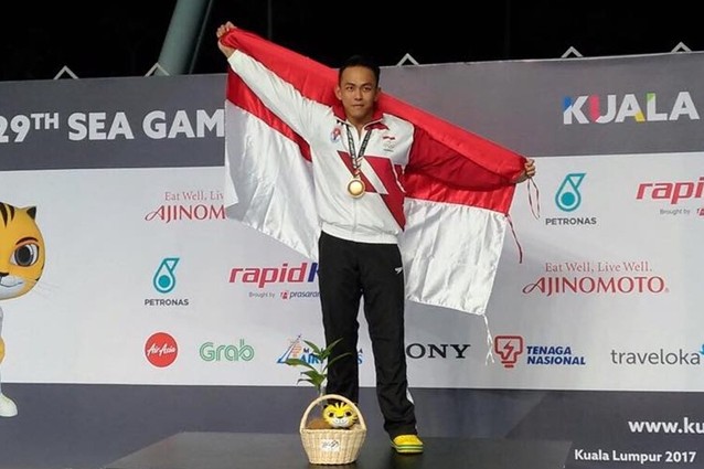 Indra Gunawan, papa muda peraih emas SEA Games cabor renang