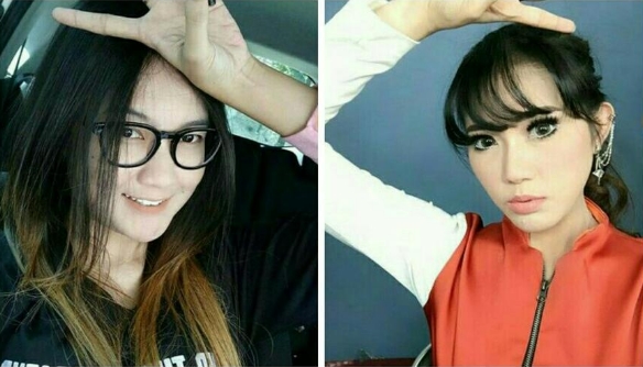  6 Gaya Nella Kharisma ini disebut tiru Via Vallen, duluan siapa ya?