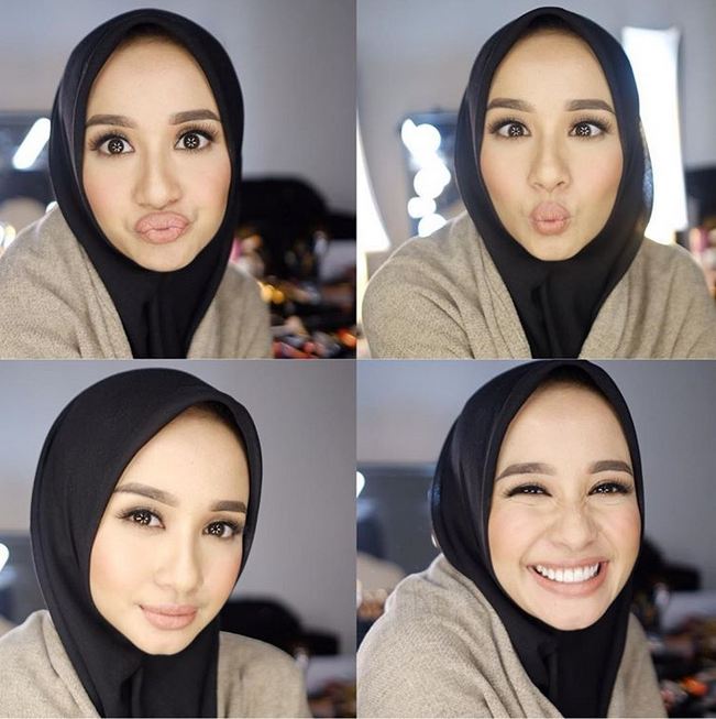 10 Potret Laudya Cynthia Bella tetap cantik meski berpose jelek