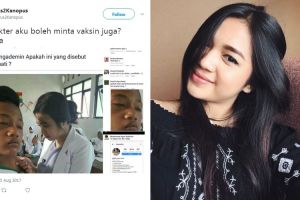 5 Gaya selfie Estelita, wanita mirip di foto dokter cantik yang viral