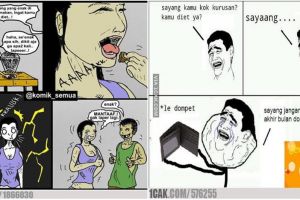 13 Komik seputar diet ini kocaknya bisa bikin cekikikan terus