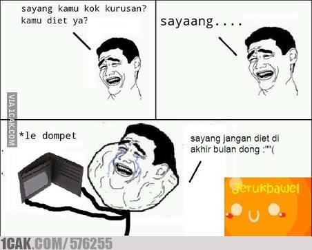 13 Komik seputar diet ini kocaknya bisa bikin cekikikan terus