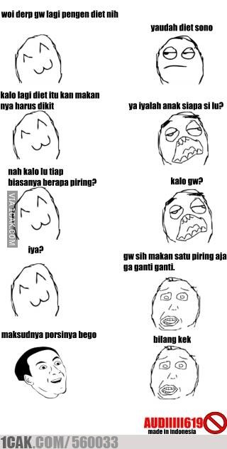 13 Komik seputar diet ini kocaknya bisa bikin cekikikan terus