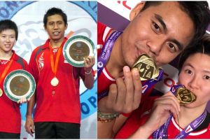 Ini makna selebrasi empat jari Liliyana Natsir usai raih juara dunia