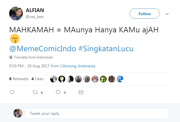 15 Cuitan baper #SingkatanLucu soal cinta ini bikin ketawa riang