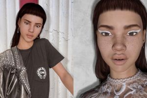 10 Gaya Miquela, karakter fiksi yang jadi sosok berpengaruh di medsos