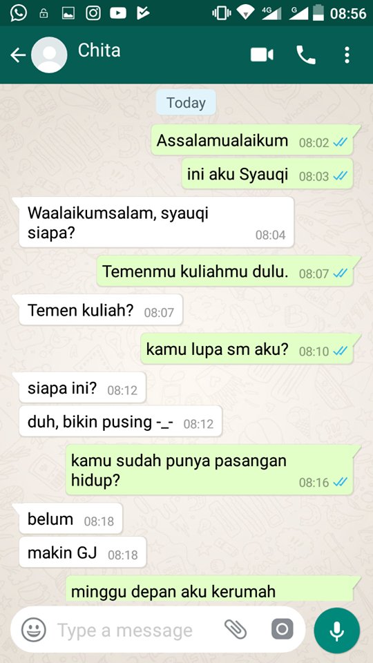Kisah cinta cowok yang tiba-tiba ngelamar cewek ini bikin nyesek