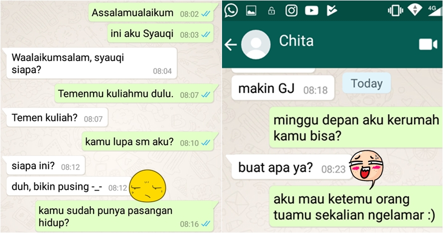 Kisah cinta cowok yang tiba-tiba ngelamar cewek ini bikin nyesek
