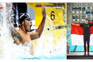 8 Gaya perenang Gagarin Nathaniel ini dijamin bikin cewek lemes