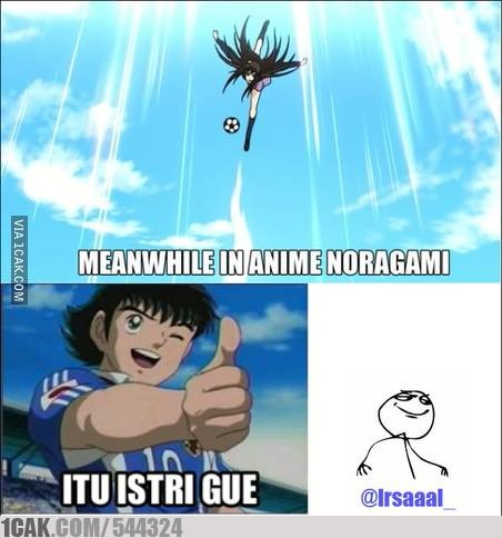 10 Meme 'Captain Tsubasa' yang lucunya bisa bikin ngakak salto