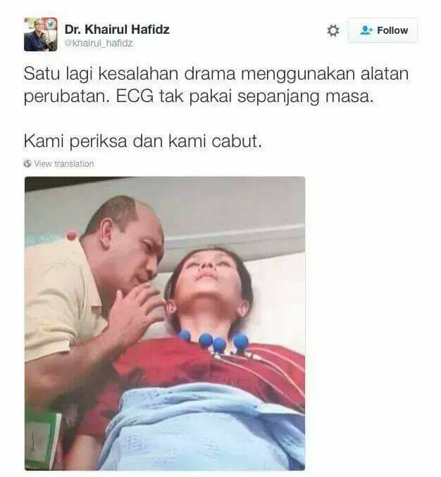 5 Kesalahan penggunaan alat medis dalam sinetron, salah kaprah