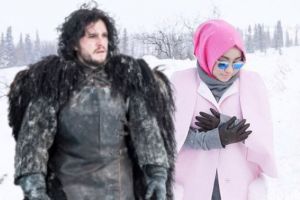 10 Foto editan kocak sindir gaya glamor Anniesa Hasibuan dan suaminya