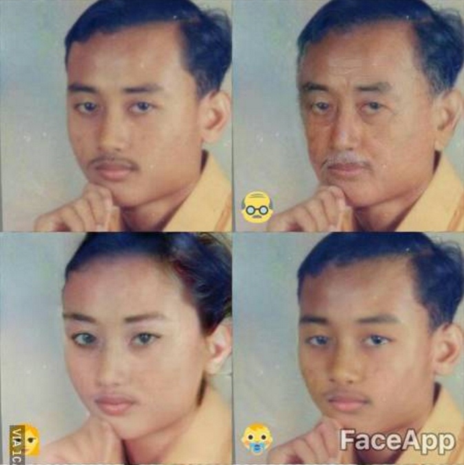 Begini jadinya saat wajah 12 tokoh meme diedit FaceApp, dijamin ngakak