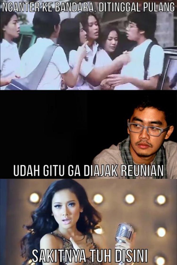 7 Meme pelesetan lagu dangdut ini bikin ceria harimu, buktikan deh