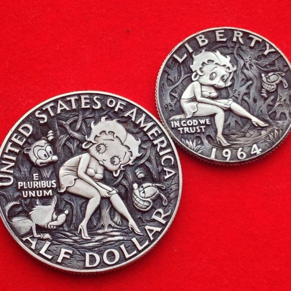 15 Koin lama ini disulap jadi karakter kartun, hasil keren banget gan