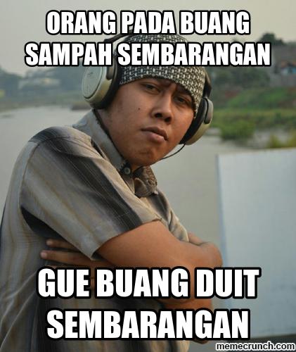 10 Meme buang sampah sembarangan, sindir kamu yang nggak sayang alam