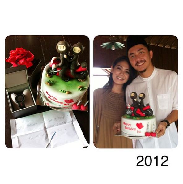 8 Potret manis ultah Ananda Omesh, dari zaman pacaran sampai jadi abi