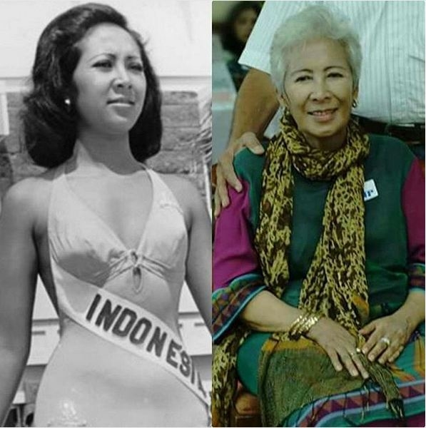 Usai ajang Miss Universe 40 tahun lalu, begini foto Nia Kurniasi kini