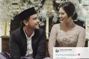 10 Kicauan Hari Patah Hati Nasional ini iringi ijab kabul Raisa-Hamish