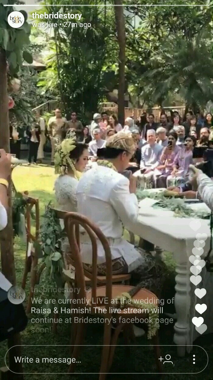 10 Momen detik-detik Hamish ucapkan ijab kabul, sempat grogi nggak ya?