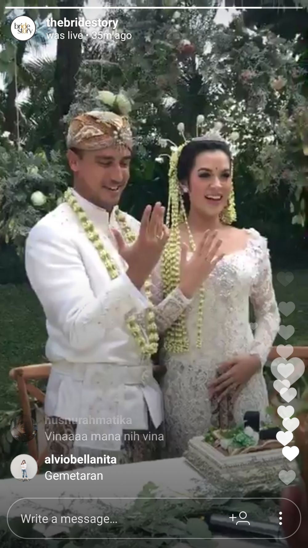 10 Momen detik-detik Hamish ucapkan ijab kabul, sempat grogi nggak ya?