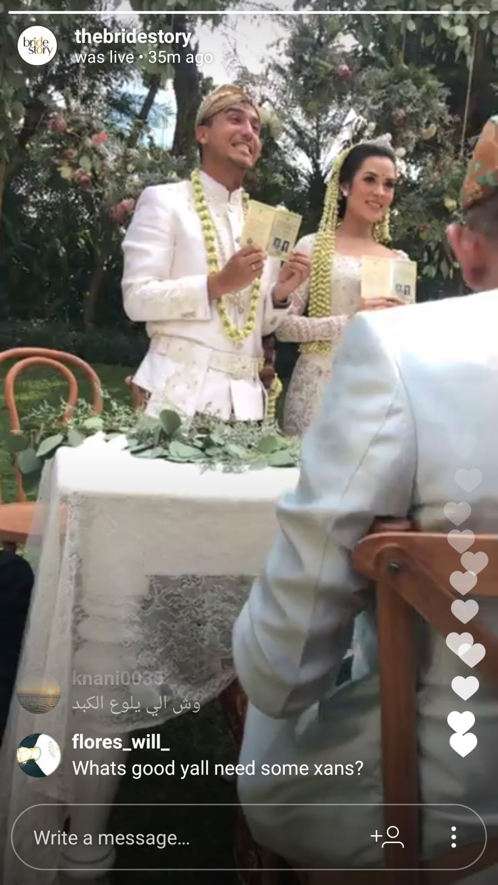 10 Momen detik-detik Hamish ucapkan ijab kabul, sempat grogi nggak ya?