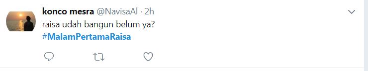 12 Kicauan kocak 'Malam Pertama Raisa' ini bikin jomblo senyum miris