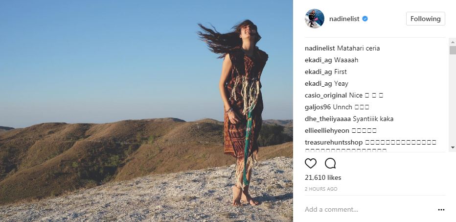 Tak hadiri pernikahan Hamish-Raisa, ini kesibukan Nadine Chandrawinata