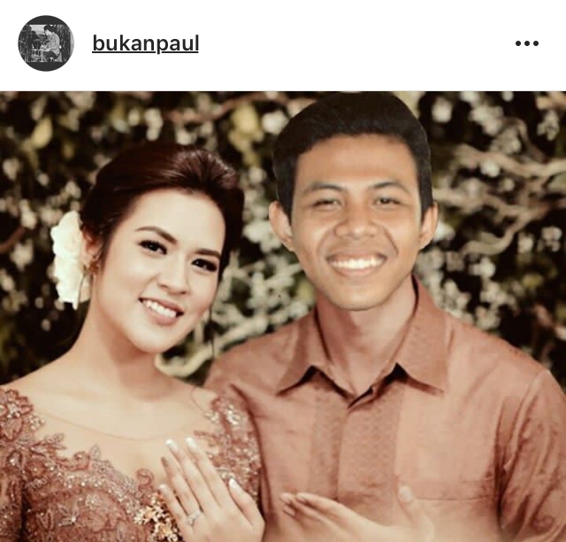 15 Foto editan Raisa-Hamish saat akad bikin nyengir kuda
