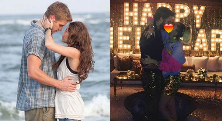 5 Kemesraan Liam Hemsworth dan Miley Cyrus usai balikan, makin lengket