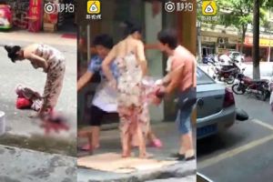 Potret ibu hamil melahirkan di pinggir jalan ini bikin terenyuh