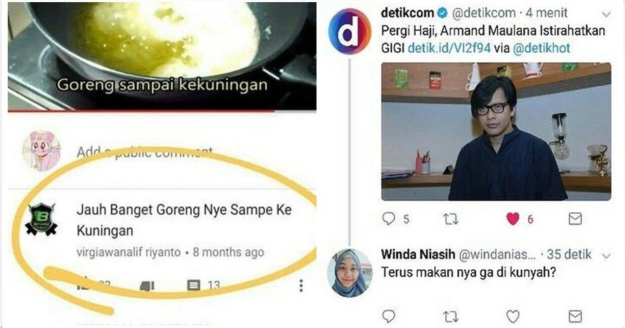7 Humor kepolosan HQQ ini kocaknya bikin ketawa membahana