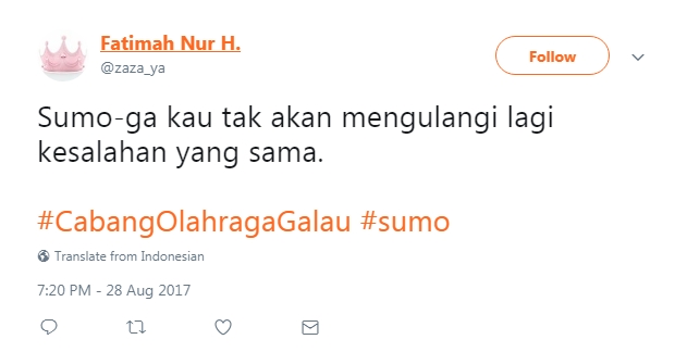15 Cuitan #CabangOlahragaGalau ini lucunya bikin jomblo ketawa miris 
