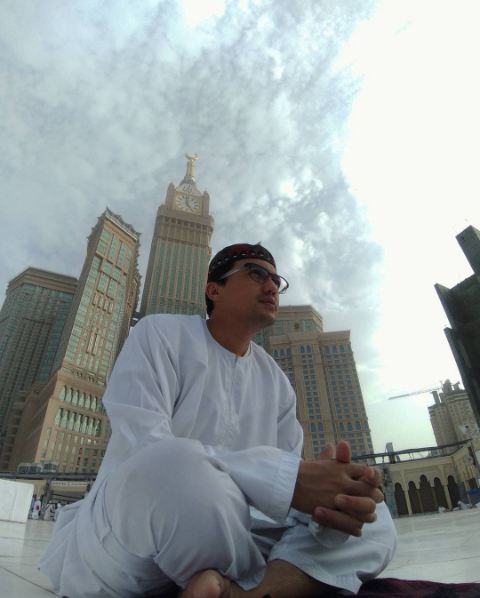 Tunaikan ibadah haji, ini 10 momen Sahrul Gunawan di Tanah Suci