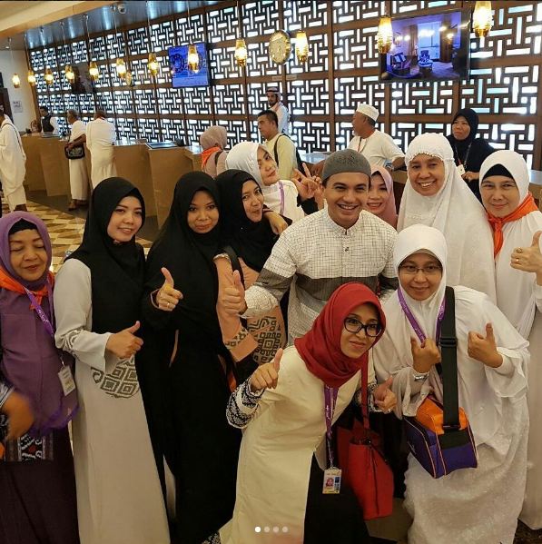 Tunaikan ibadah haji, ini 10 momen Sahrul Gunawan di Tanah Suci